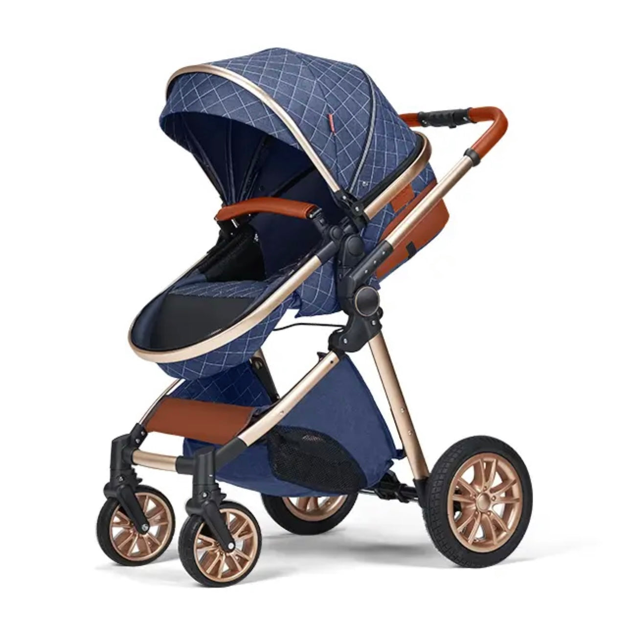 Luxury portable baby stroller high landscape and big space for a baby