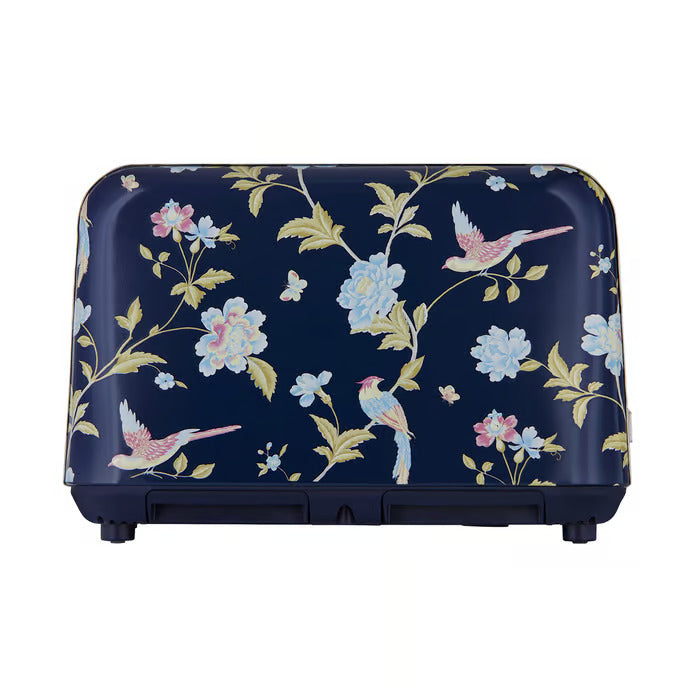 Laura Ashley Elveden 4 Slice Toaster - Navy SBT583BS