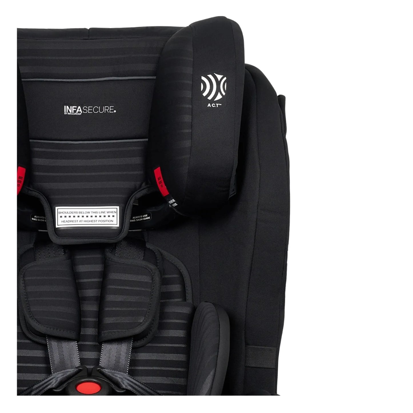 Legacy Convertible Car Seat for 0 to 8 Years, Black (CS4313)