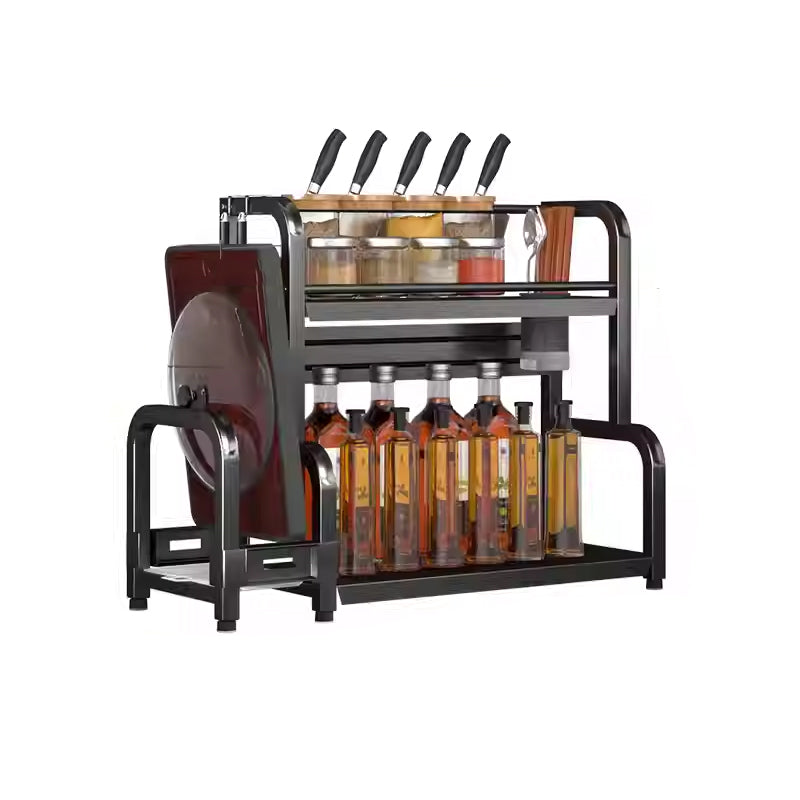 2 / 3 Tier Rack Holder and Organizer for Spice Storage, Bathroom or Countertop Organizer_1