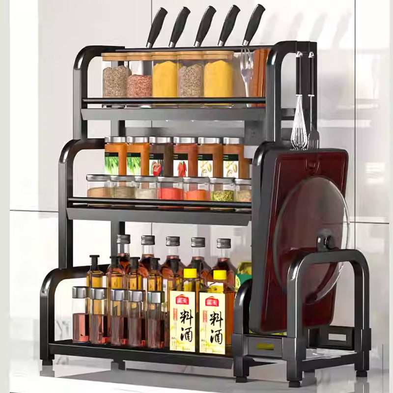 2 / 3 Tier Rack Holder and Organizer for Spice Storage, Bathroom or Countertop Organizer_3
