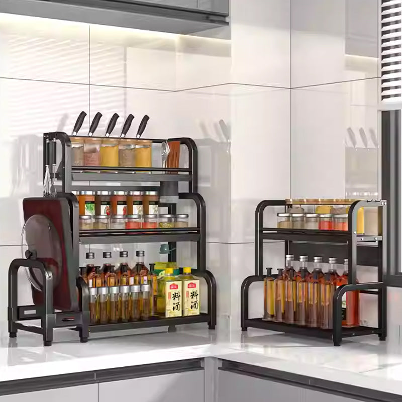 2 / 3 Tier Rack Holder and Organizer for Spice Storage, Bathroom or Countertop Organizer_6