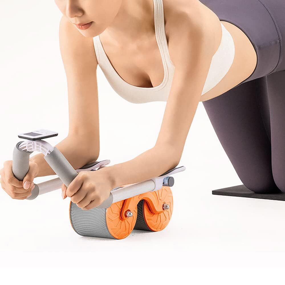 Automatic Rebound Abdominal Wheel with Elbow Support_8