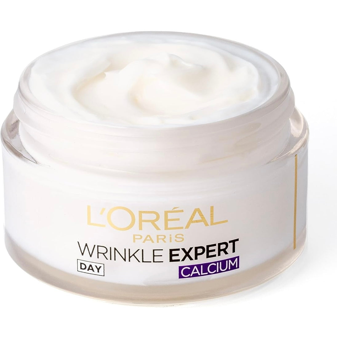 L’Oréal Paris Wrinkle Expert Anti-Wrinkle 55+ Day Cream, Reduces Wrinkle Appearance, Firms Skin and Redefines Contours, Calcium, 50ml