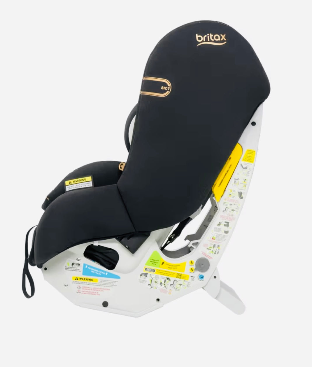 Britax Safe N Sound Graphene Easy Adjust Ifix+ Car Seat Black Opal