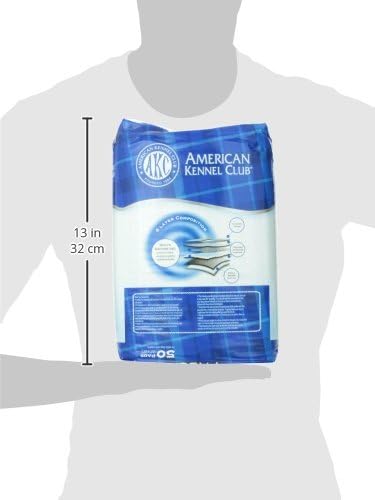 American Kennel Club Scented Puppy Training Pads with Ultra Absorbent Quick Dry Gel – 22 x 22 Puppy Pads - Fresh Scented - Pack of 50