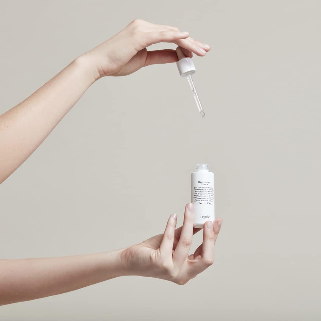 Jorgobé Hyaluronic Serum 30 ml I with Panthenol (Vitamin B5) and Hyaluronic Acid I Restores Skin Elasticity