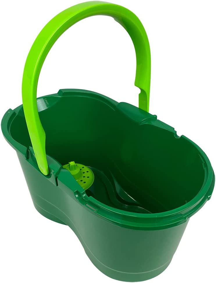 Clean Spin Mop and Bucket System, Blue