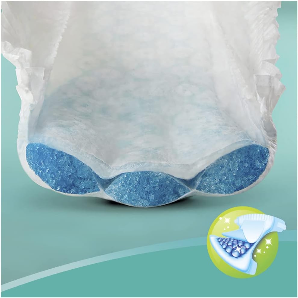 Pampers Baby-Dry Nappies Size 4 Toddler, 174 count, 9-14kg