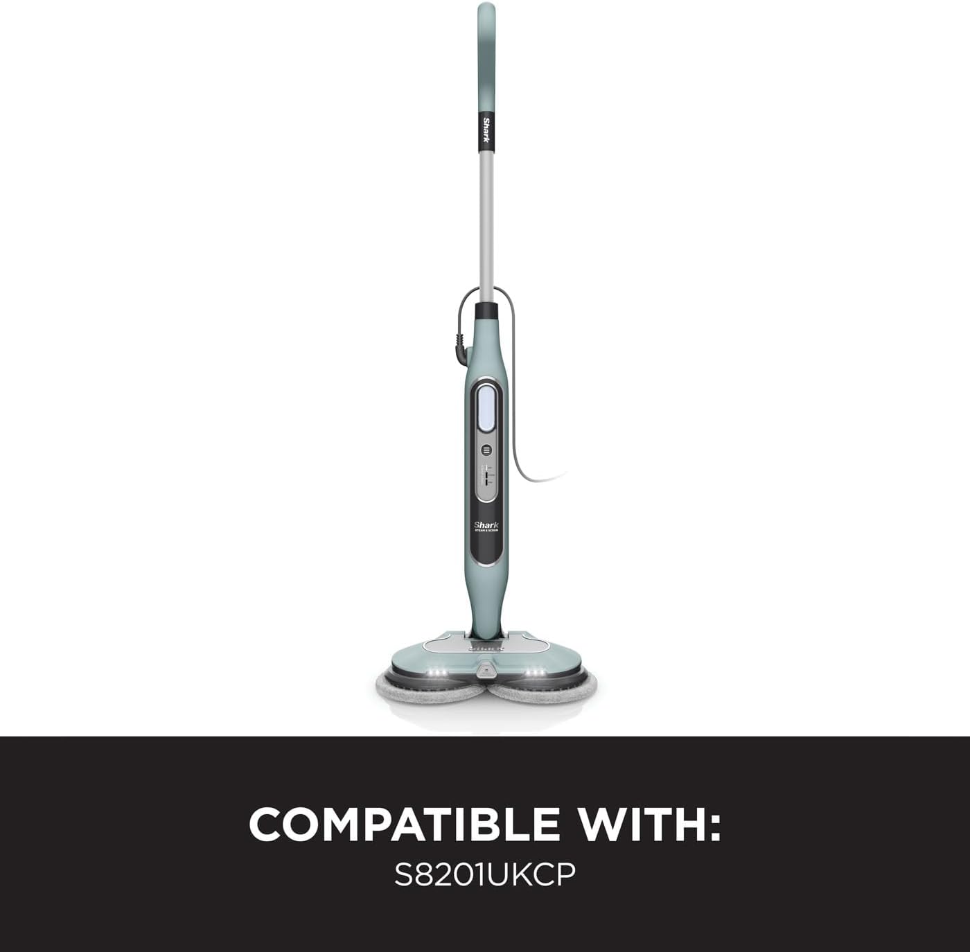 Shark Steam Mop, Automatic Steam and Scrub Steam Mop with Steam Blaster & 6 Dirt Grip Pads, 3 Steam Settings, Stain & Dirt Removal