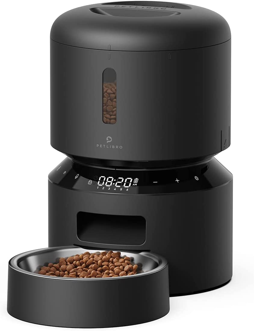 PETLIBRO Automatic Cat Food Dispenser with Freshness Preservation, Up to 50 Portions 6 Meals Per Day