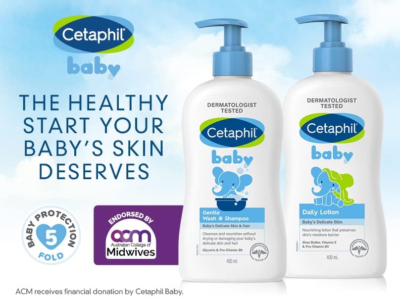 Cetaphil Baby Gentle Wash and Shampoo, 400ml