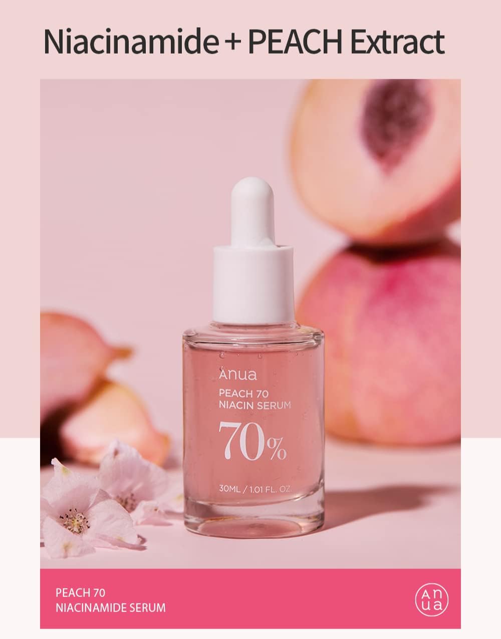Anua Peach 70% Niacin Serum 30 ml