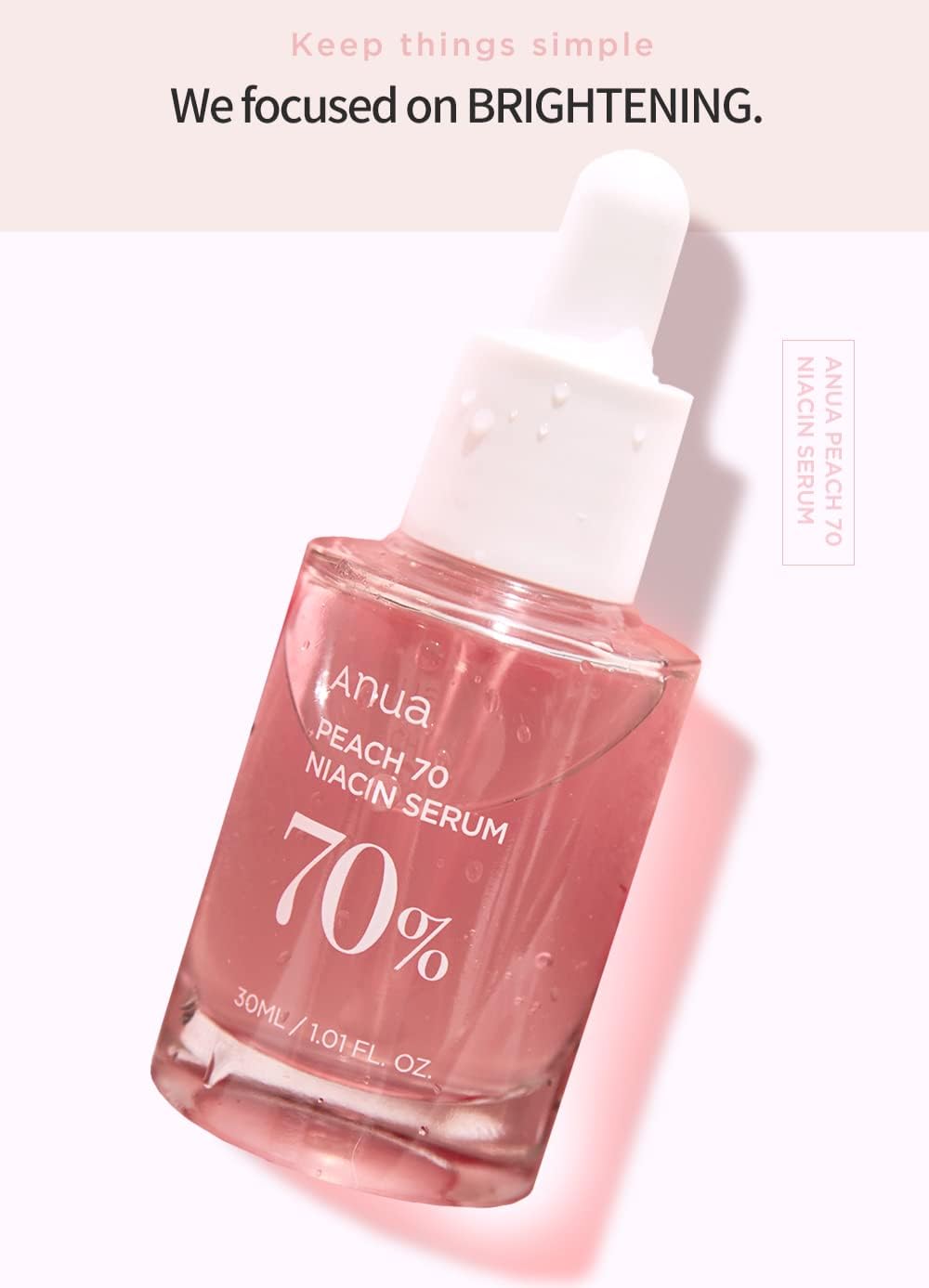 Anua Peach 70% Niacin Serum 30 ml