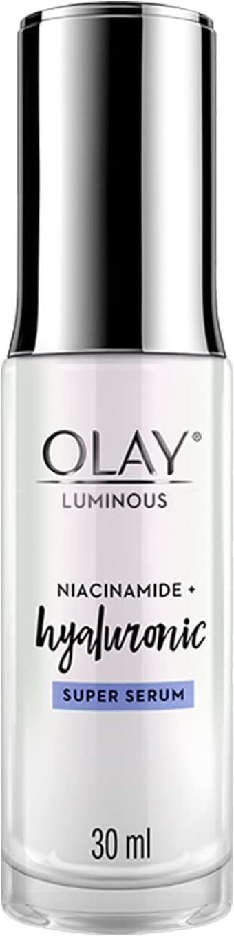 Olay Luminous Niacinamide+ Hyaluronic Super Face Serum, 30ml