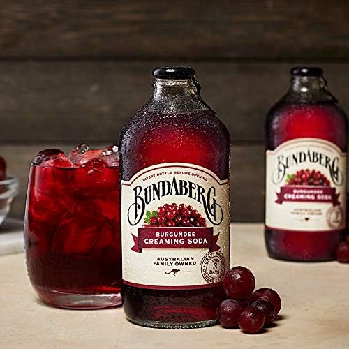 Bundaberg Burgundee Creaming Soda, 12 x 375 ml