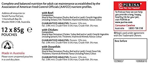 Felix Sensations Jellies - Favourites Menu, Adult and Senior, 60x85g