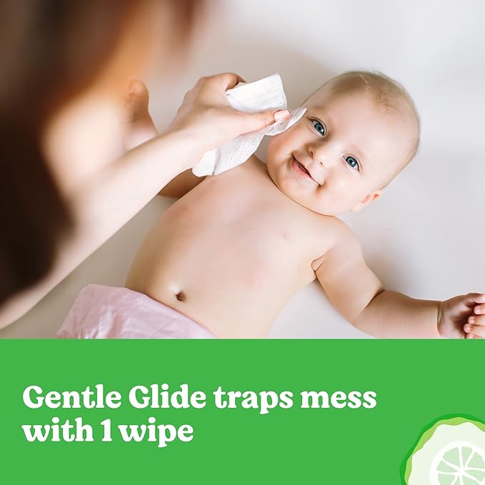 Huggies Thick Baby Wipes Cucumber and Aloe 400 Count