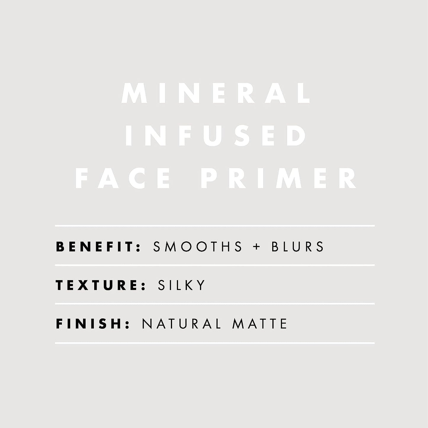 e.l.f. Mineral Infused Face Primer Large - Clear
