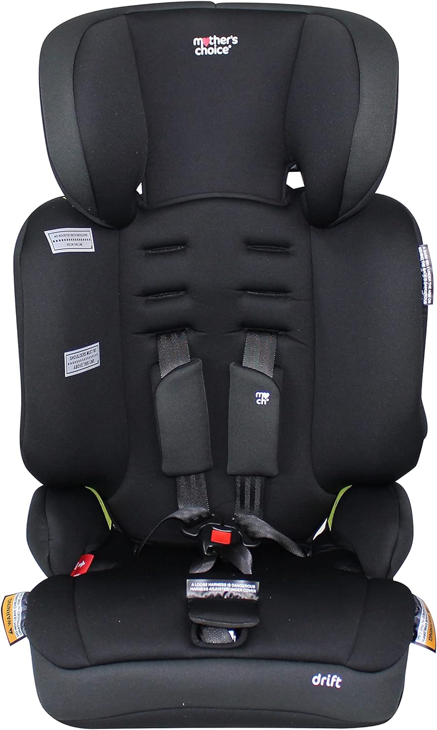 Mother's Choice Drift Convertible Booster Seat, 1-8 years