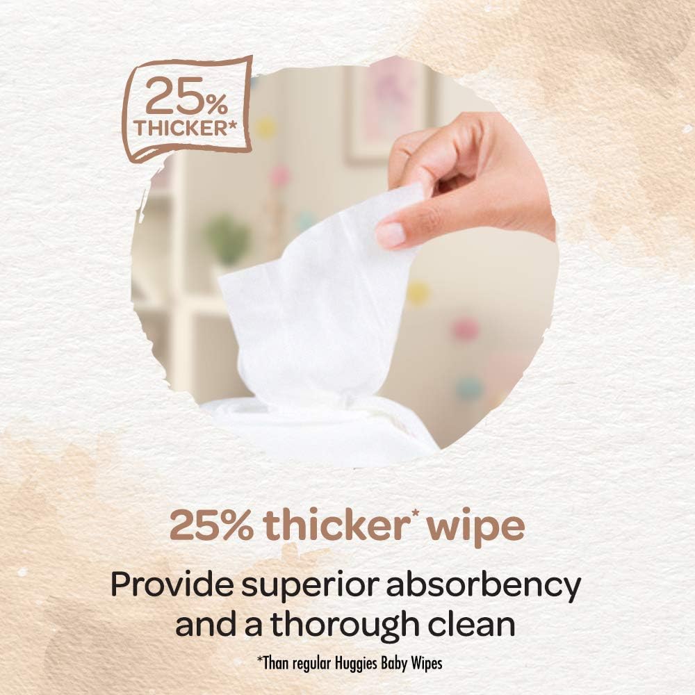 Huggies Ultimate Baby Wipes Nourish & Care 256 Count