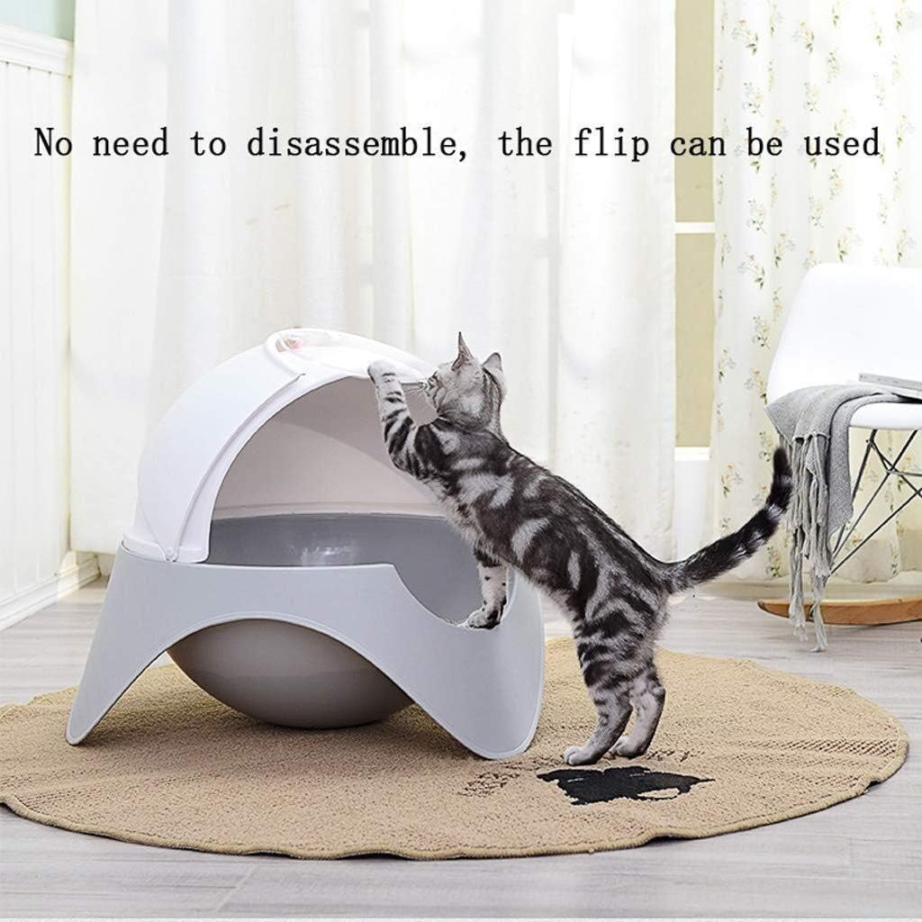 Automatic Pet Toilet Anti-Splash Easy to Clean Pet Dog Cats Toilet Tray Litter Box