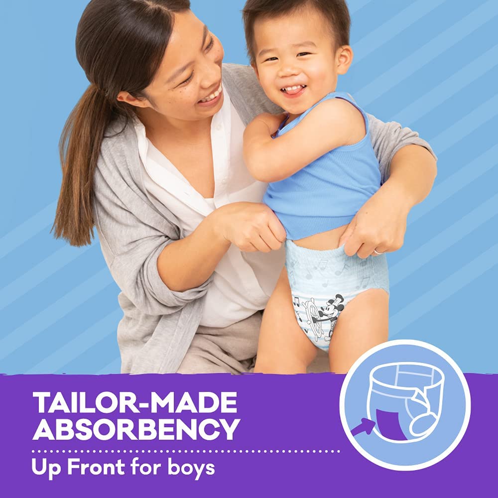 Huggies Ultra Dry Nappy Pants Boy Size 5 (12-17kg) 108 Nappies