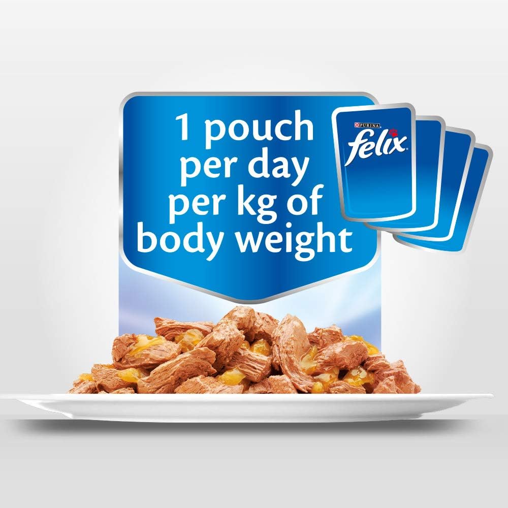 Felix As Good As It Looks -Meat Menus, Adult and Senior, 60x85g