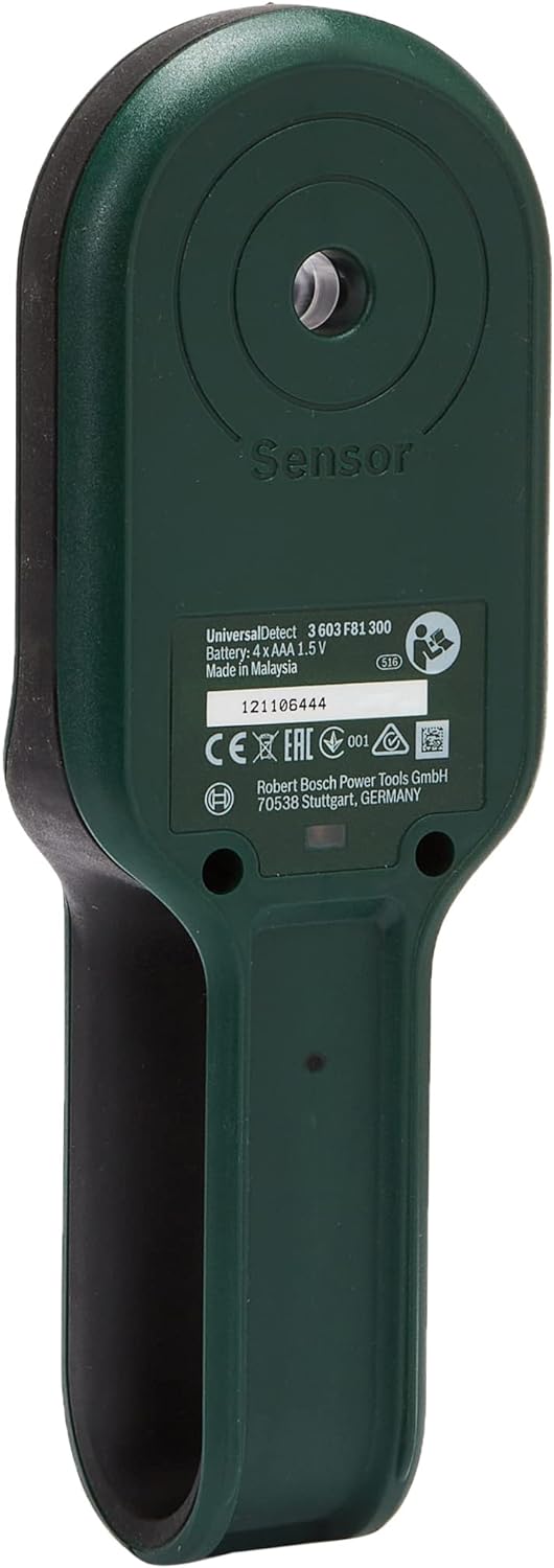 Bosch Home & Garden Digital Detector UniversalDetect (Protective Case, 4 x AAA Batteries Included, in Box)
