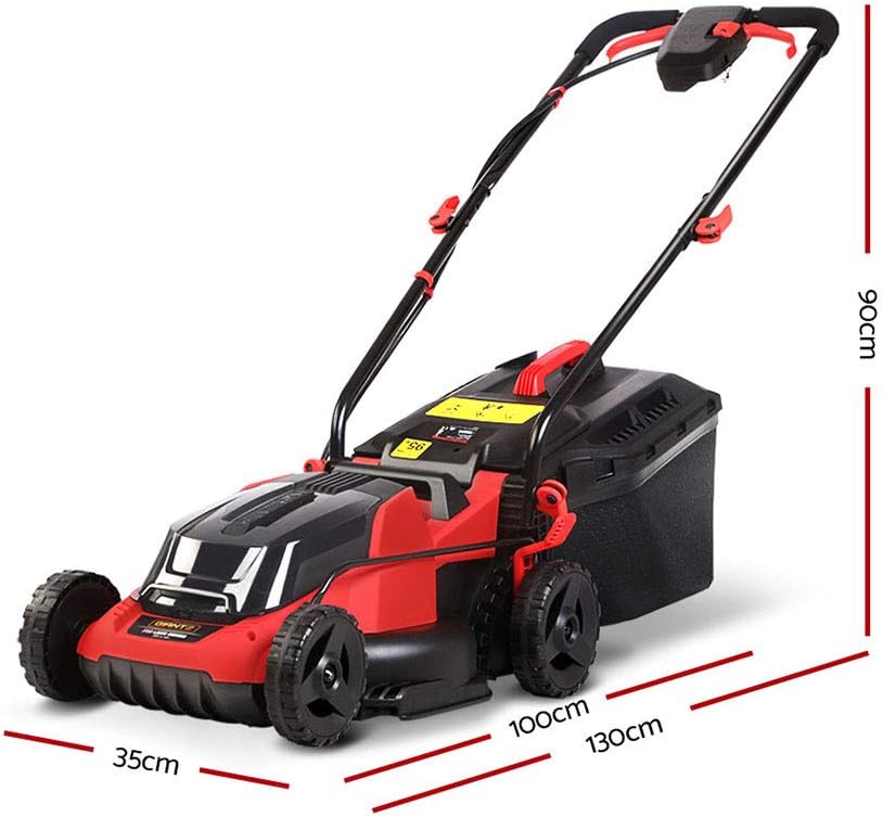 Giantz Lawn Mower Cordless 40V Battery Electric Lawnmower 34cm Width