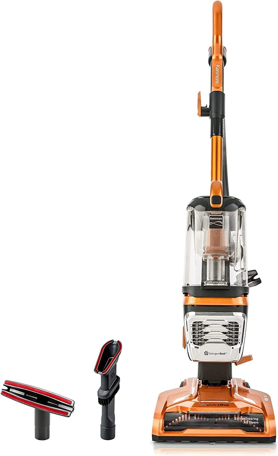 Kenmore DU4080 Featherlite Lift-Up Bagless Upright Vacuum 2-Motor Power Suction Lightweight Carpet Cleaner with HEPA Filter, 2 Cleaning Tools for Pet Hair,...