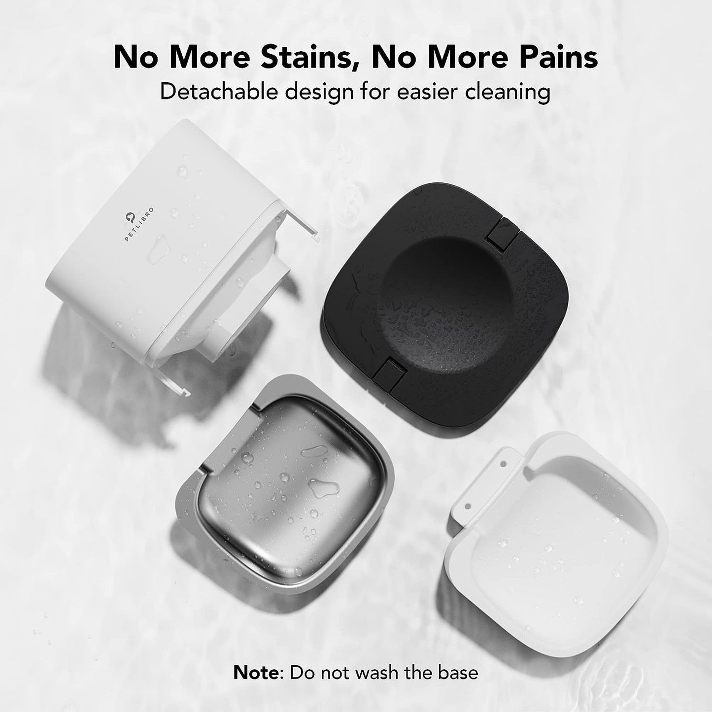 PETLIBRO Automatic Cat Food Dispenser, Automatic Cat Feeder with Customize Feeding Schedule, Auto Cat Feeder with Interactive Voice Recorder, Timed Pet Feeder for Cat & Dog 1-4 Meals Dry Food 4L