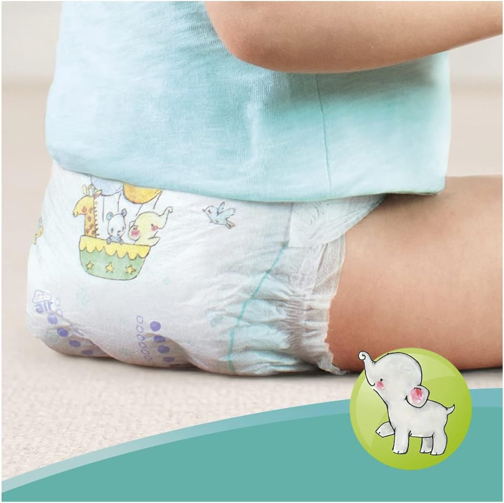 Pampers Baby-Dry Nappies Size 4 Toddler, 174 count, 9-14kg