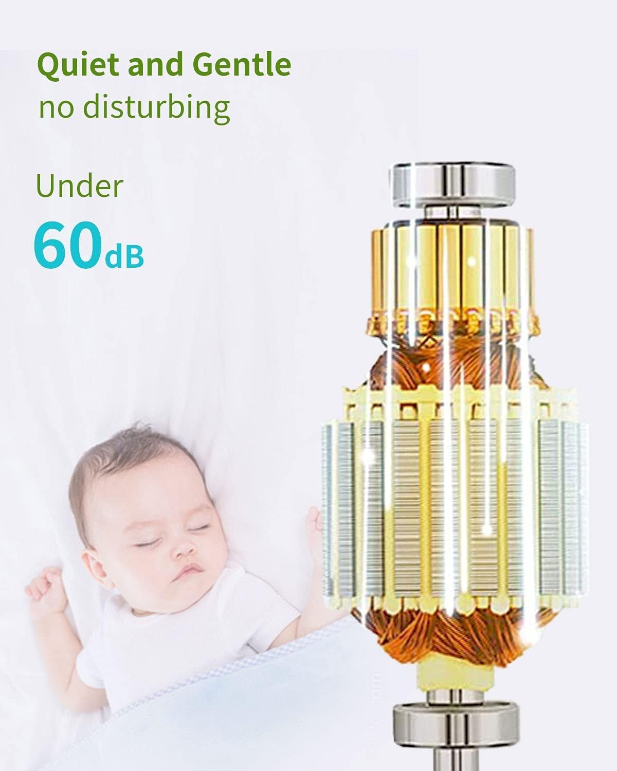 Fruit Vegetable Juicer Machine,Cold Press Slow Masticating Juicer Quiet Motor Easy To Clean