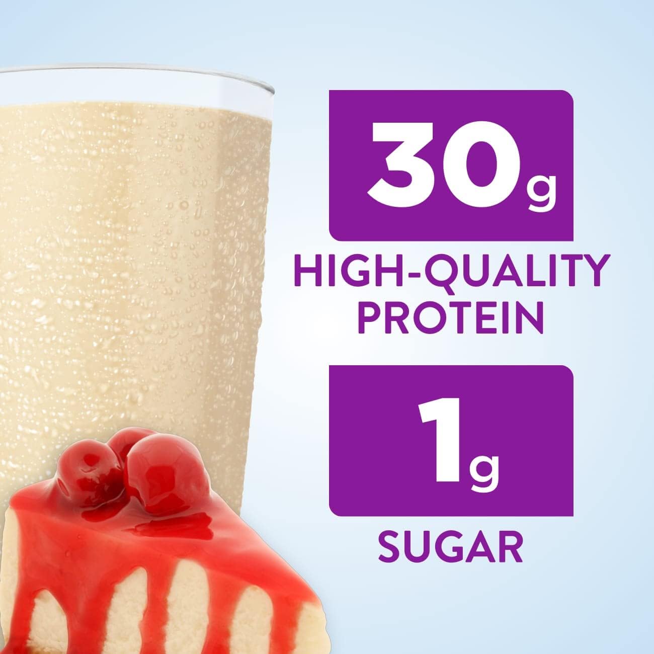 Ensure Max High Protein Nutrition Shake Milk with 30g of Protein 1g of Sugar & Max Protein Nutrition Shake, with 30g of Protein