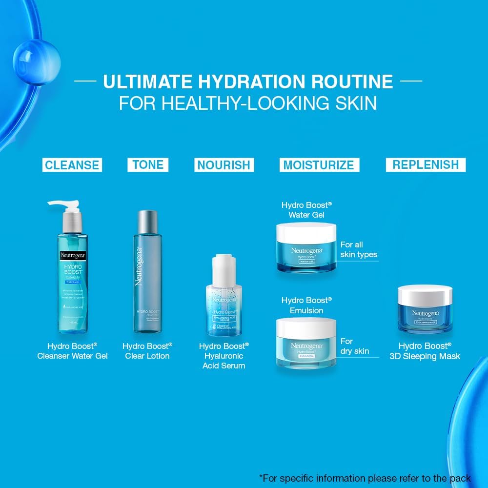 Neutrogena Hydro Boost Serum Anti-Oxidant Capsules, 30mL