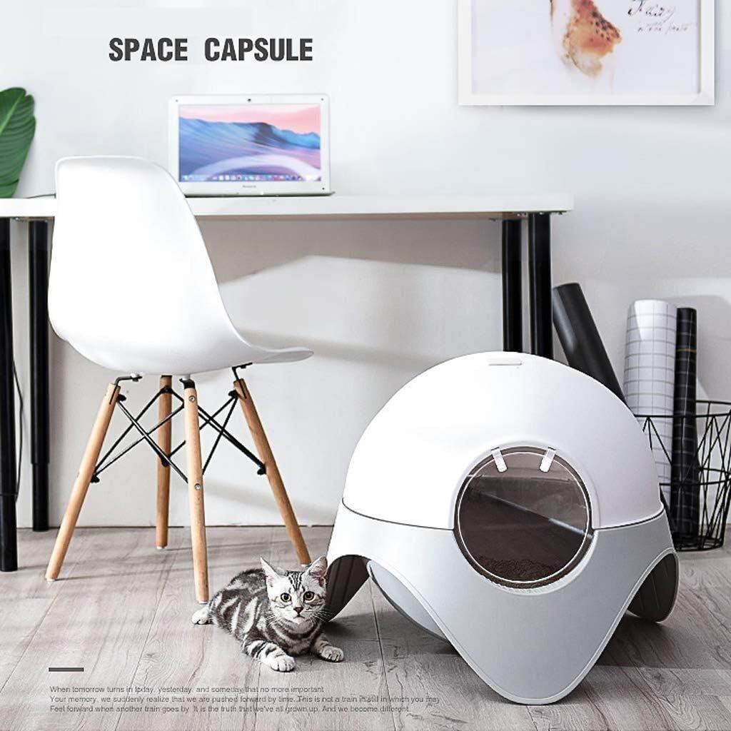 Automatic Pet Toilet Anti-Splash Easy to Clean Pet Dog Cats Toilet Tray Litter Box