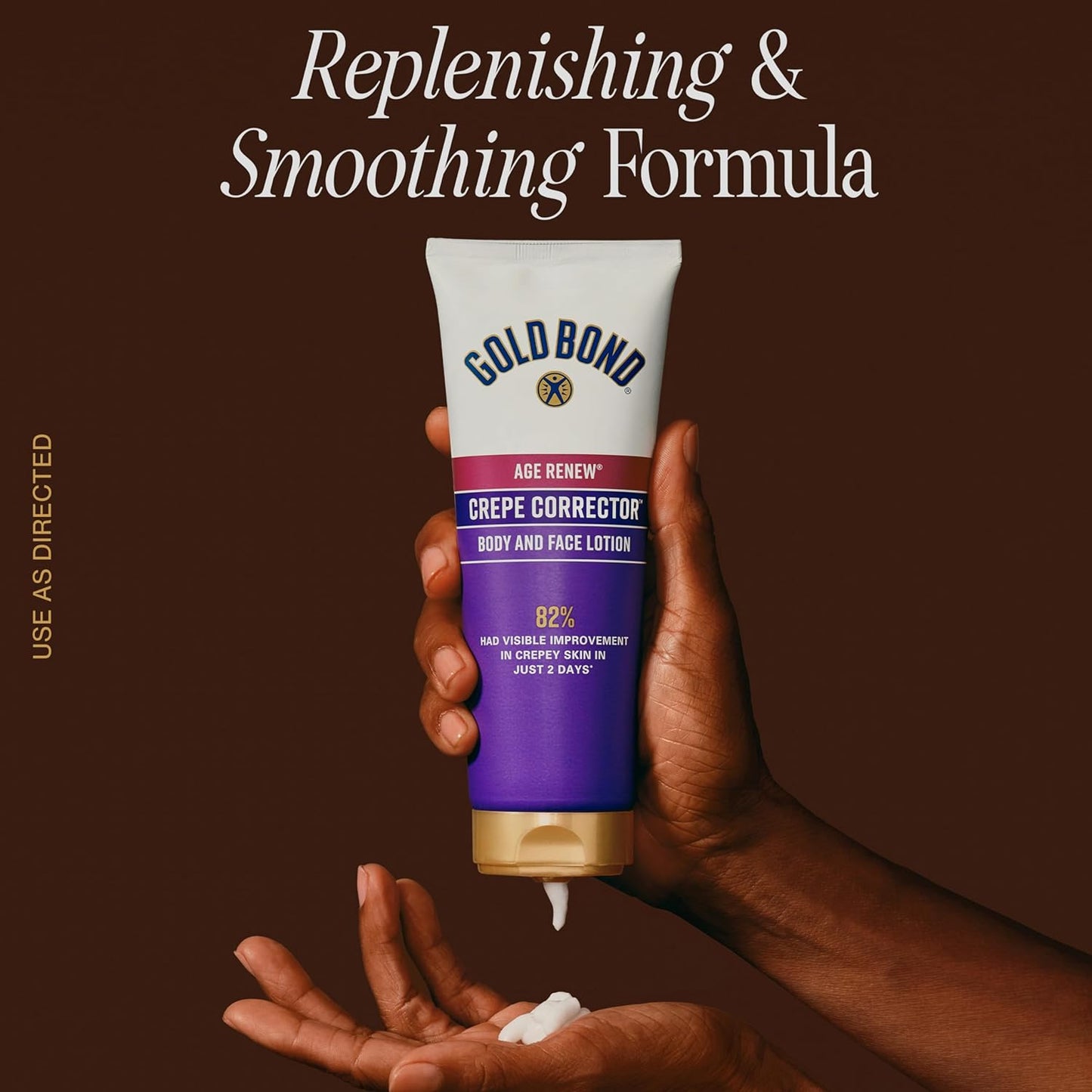 Gold Bond Age Renew Crepe Corrector Body Lotion, Replenishing & Smoothing Formula, 8 oz.US MADE