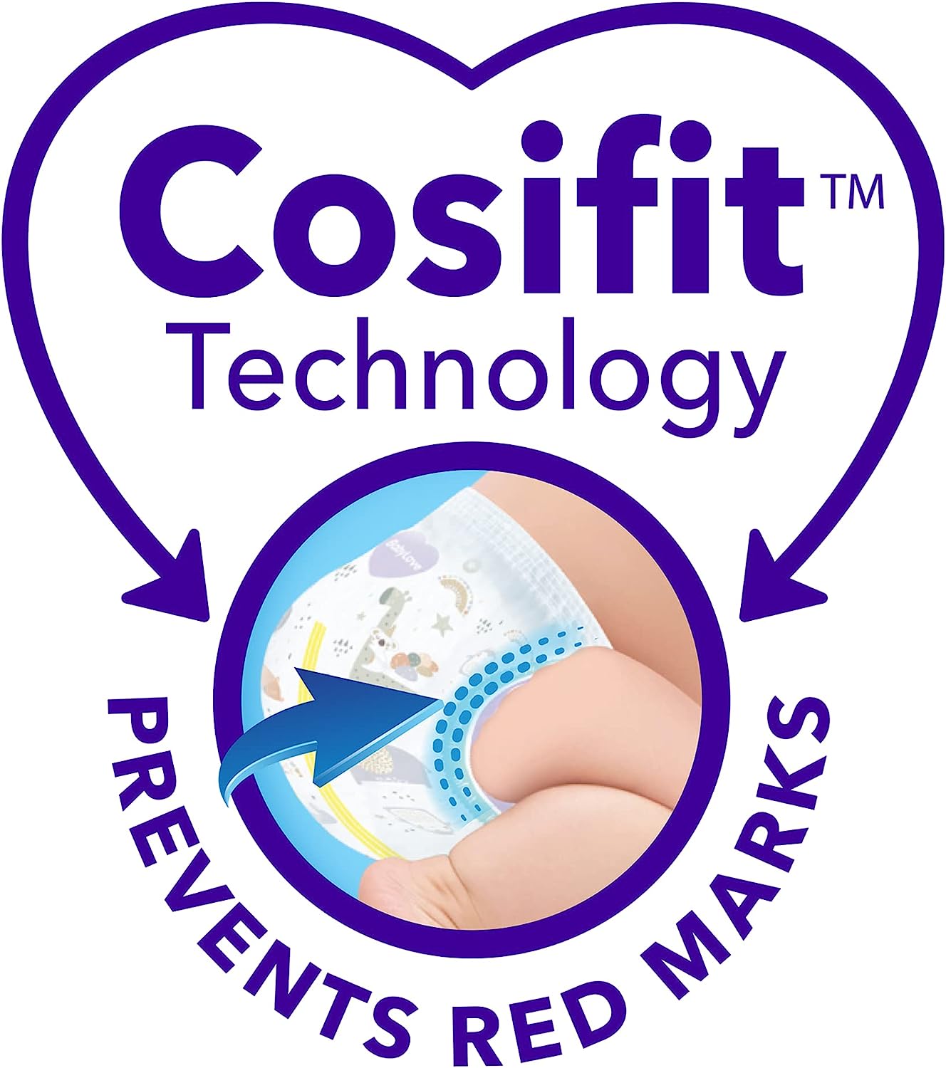 BabyLove Cosifit Nappies Size 6 (15-25kg) | 78 Pieces