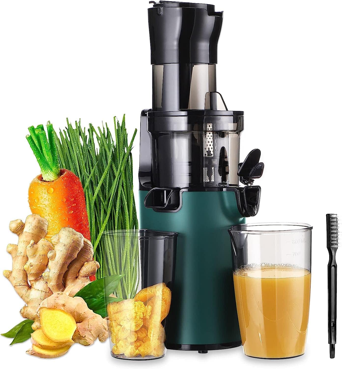 Juicer Fruits Cold Press Squeezer Vegetable Processor Slow Masticating Juicer Machines 200W