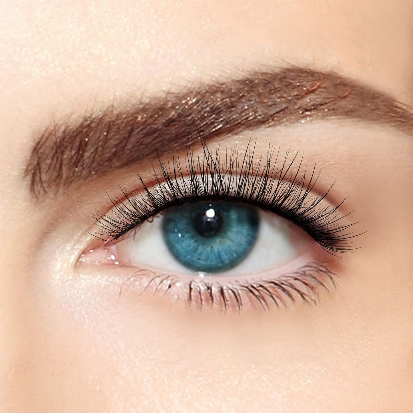 KISS Lash Couture Naked Drama Collection, Full & Fluffy Volume 3D Faux Mink False Eyelashes, Reusable and contact lens friendly