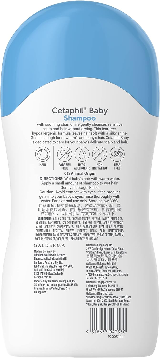 Cetaphil Baby Shampoo, 200ml
