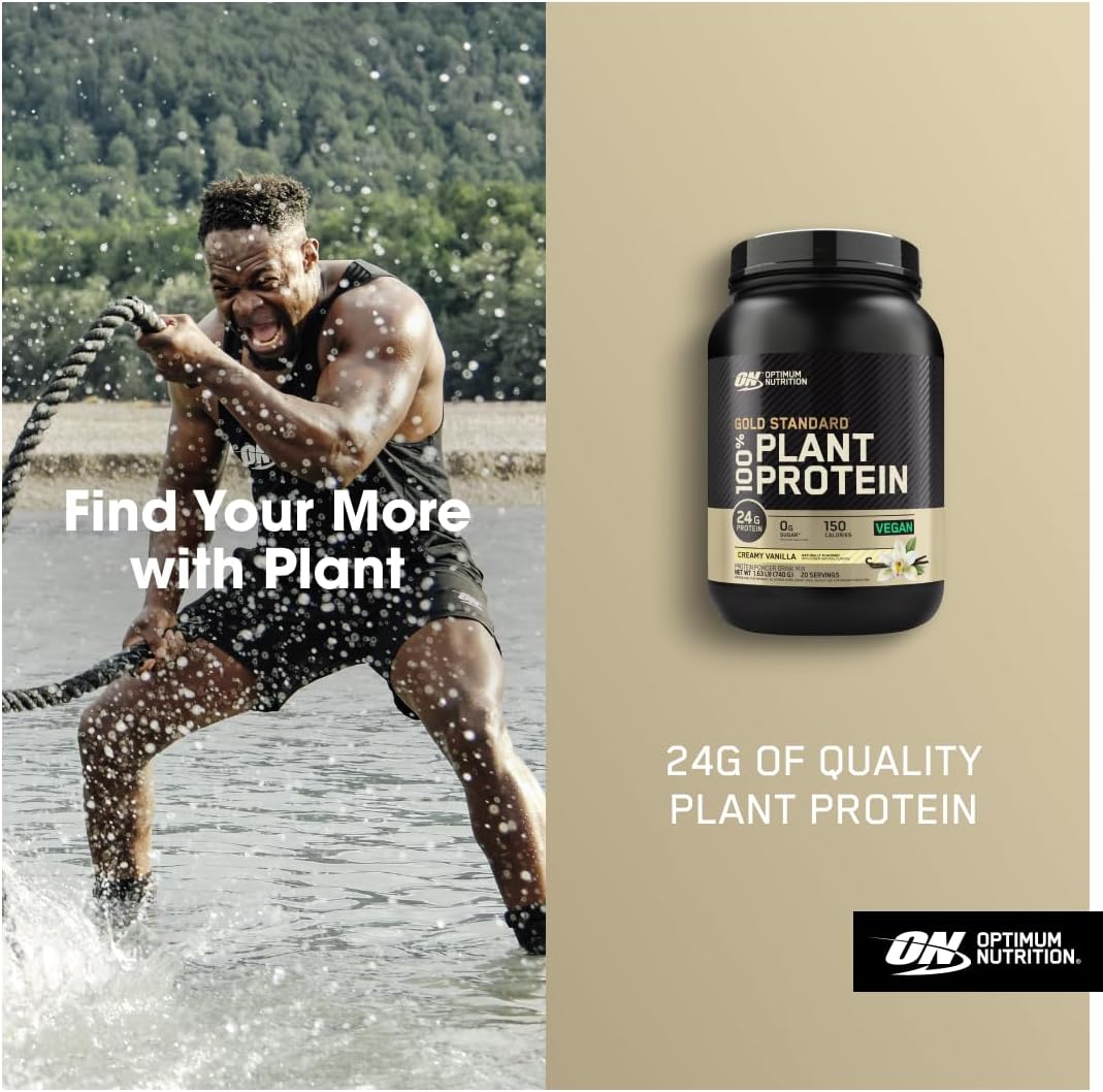 OPTIMUM NUTRITION Gold Standard 100% Plant Protein Creamy Vanilla