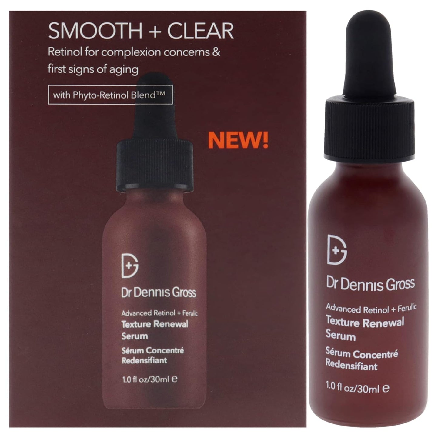 Dr Dennis Gross Advanced Retinol Plus Ferulic Texture Renewal Serum Serum Unisex 1 oz
