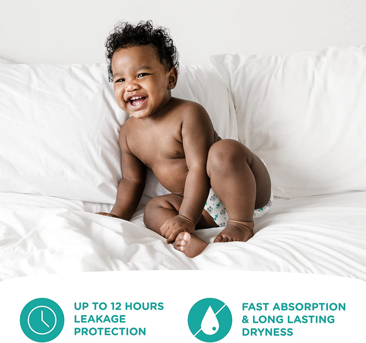 Cuddly Bubs, Size 5 Walker nappies (up to 13-18kg), 132 nappies