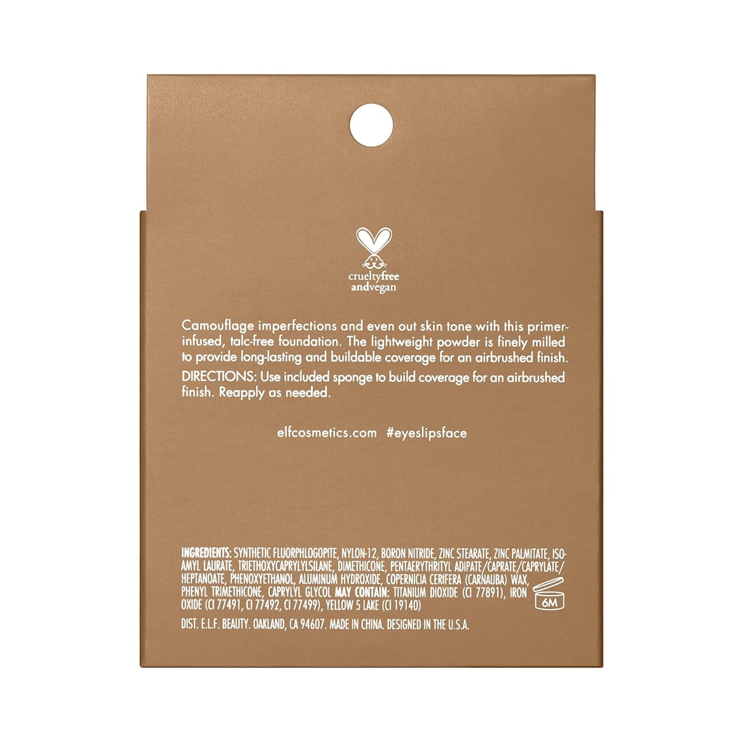 Camo Powder Foundation, Lightweight, Primer-Infused Buildable & Long-Lasting Medium-to-Full Coverage Foundation, Medium 330 W