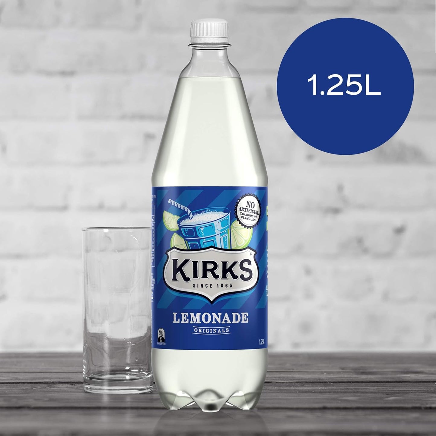 Kirks Lemonade 1.25L x 12