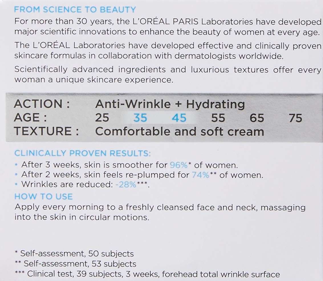 L’Oréal Paris Wrinkle Expert Hydrating Anti-Wrinkle Day Cream 35+ 50ml