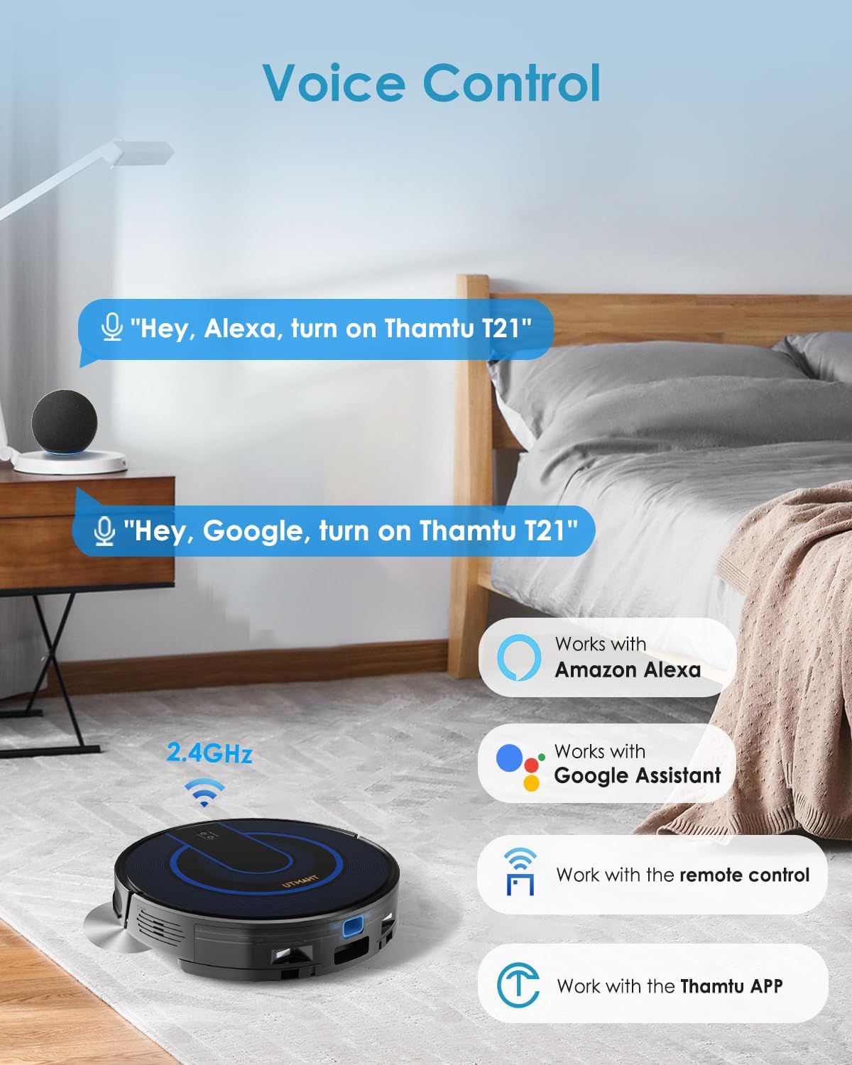 Robotic Vacuum with Mop, LIDAR Navigation Equiped Robot Vacuum Cleaner for Pet Hair,Automatically Avoids Obstacles