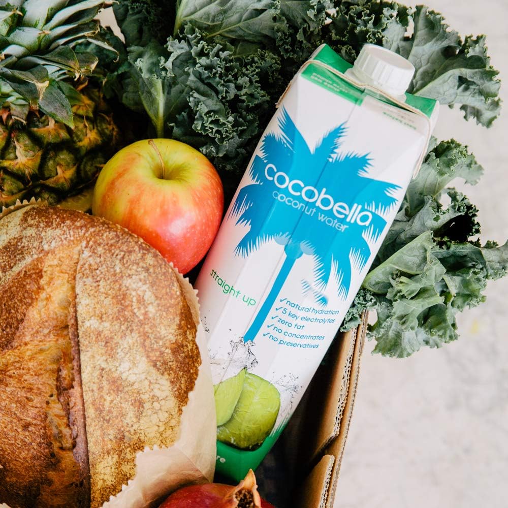 Cocobella Coconut Water Straight Up 6 x 1L